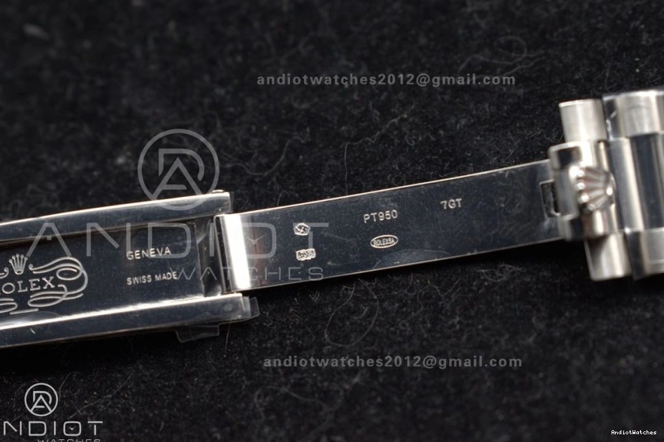 Bright 718 GSF Bracelet Black Weight 40 Gain on Crystal DayDate Dial SS President A 0316